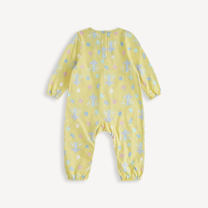 Unicorn-Print Romper