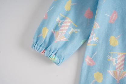 Unicorn-Print Romper