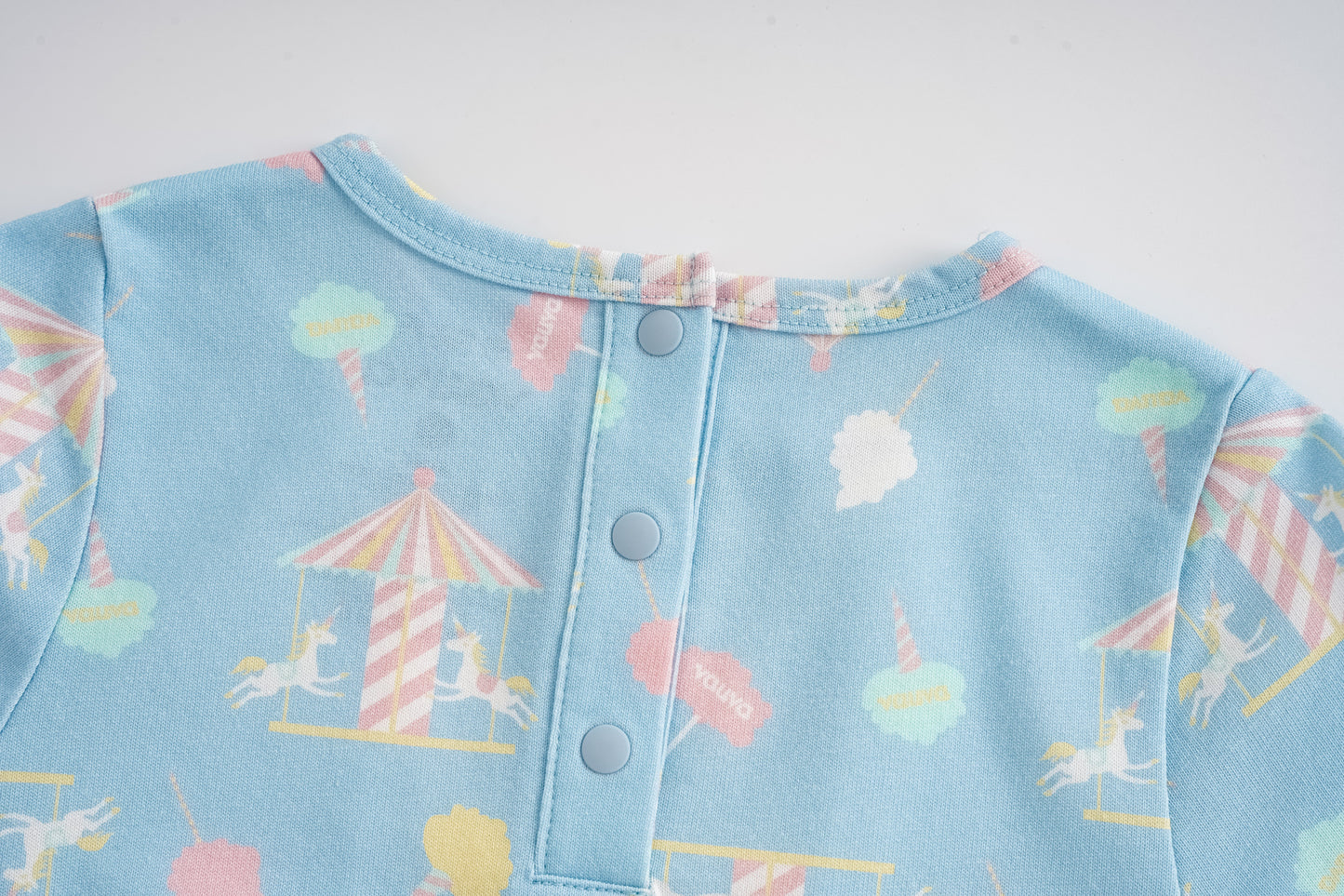 Unicorn-Print Romper