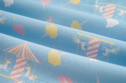 Unicorn-Print Romper