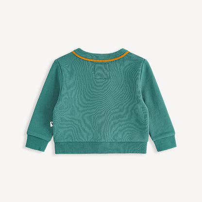 Owl-Print Cardigan