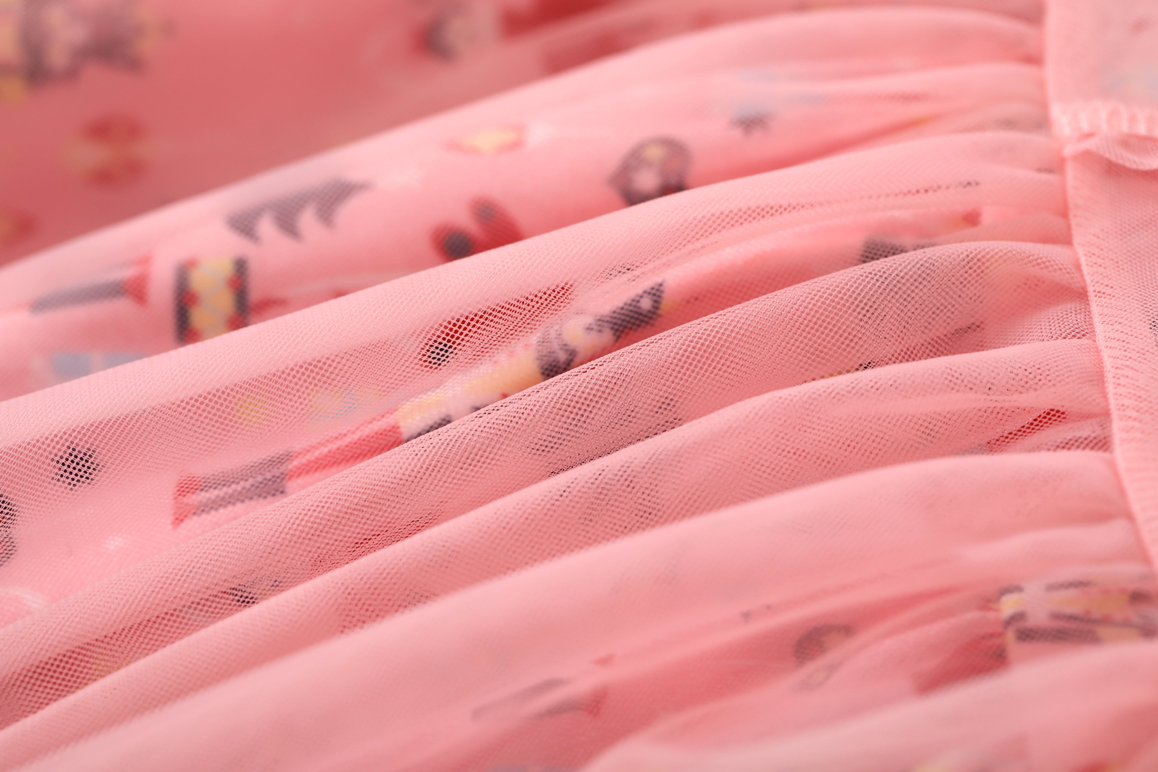 Nutcracker-Print Layered Dress