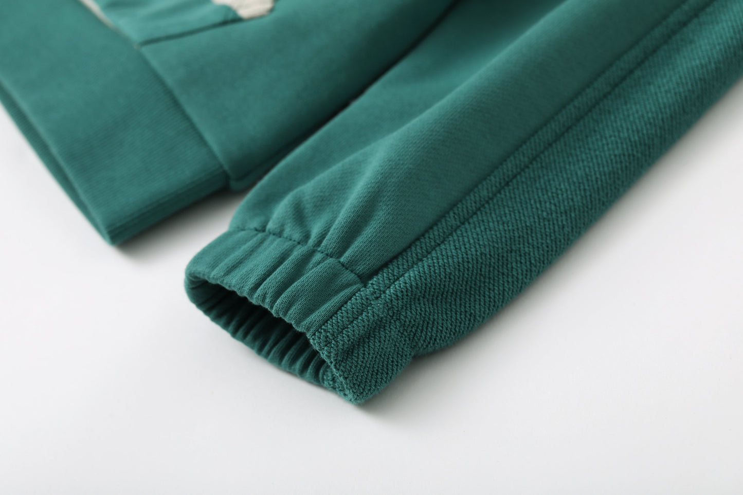 Bear-Embroidered Hooded Jacket