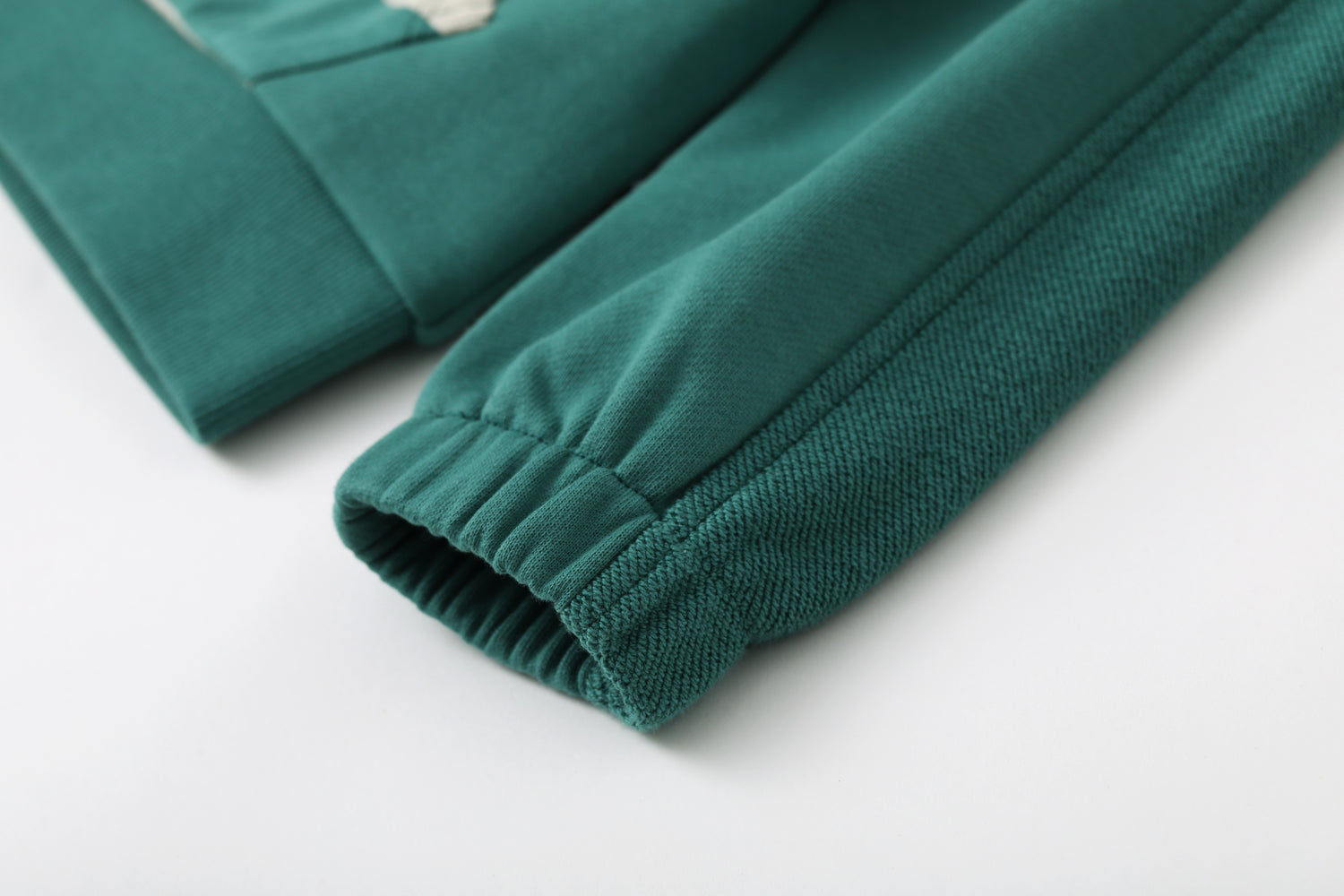 Bear-Embroidered Hooded Jacket