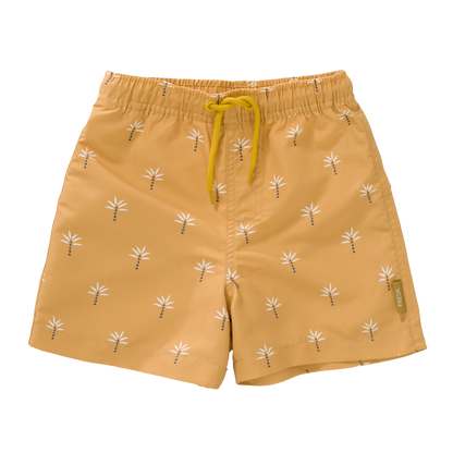 Fresk Fresk Swim UV Shorts boys Palmtree Ochre Swimwear
