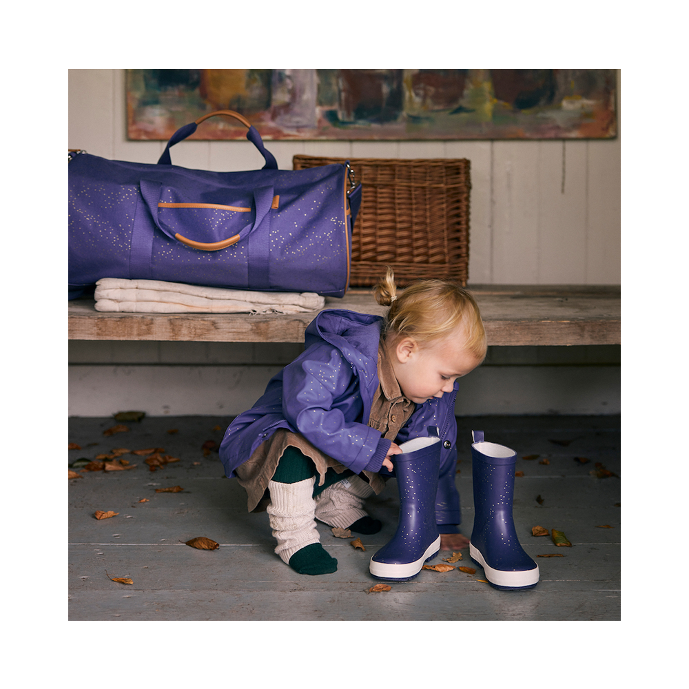 Fresk Fresk - Rainboots (Blue Indigo dots) rainboot