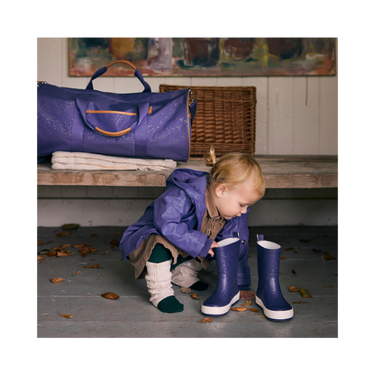 Fresk Fresk - Rainboots (Blue Indigo dots) rainboot