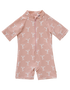 Fresk Fresk - Swim UV Suit (Lobster Cameo Rose) Swimwear