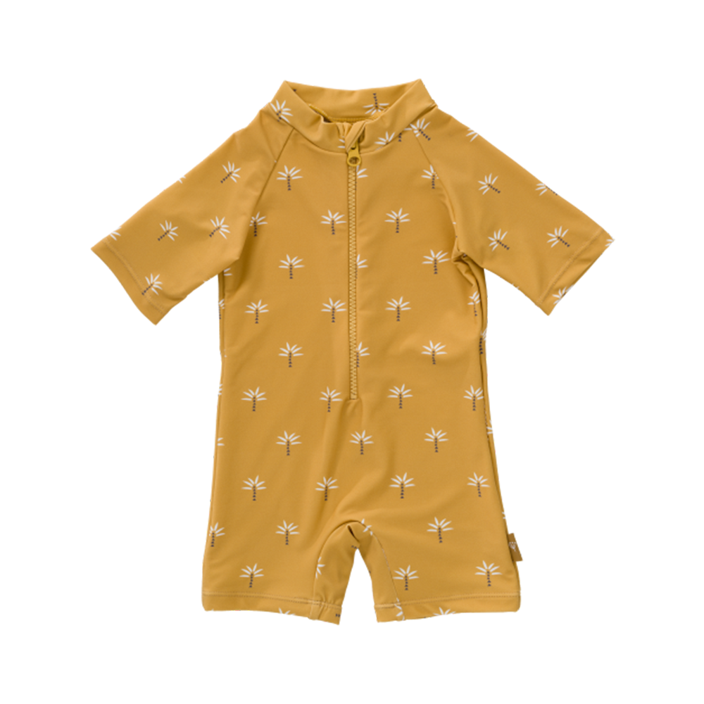 Fresk Fresk Swim UV Suit Palmtree Ochre Swimwear