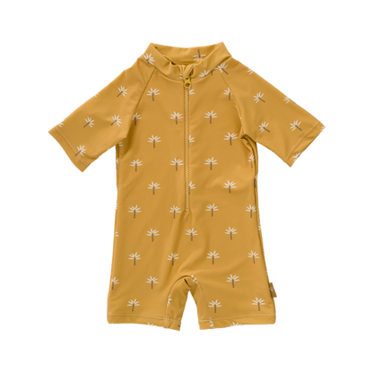 Fresk Fresk Swim UV Suit Palmtree Ochre Swimwear