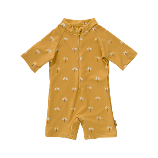 Fresk Fresk Swim UV Suit Palmtree Ochre Swimwear