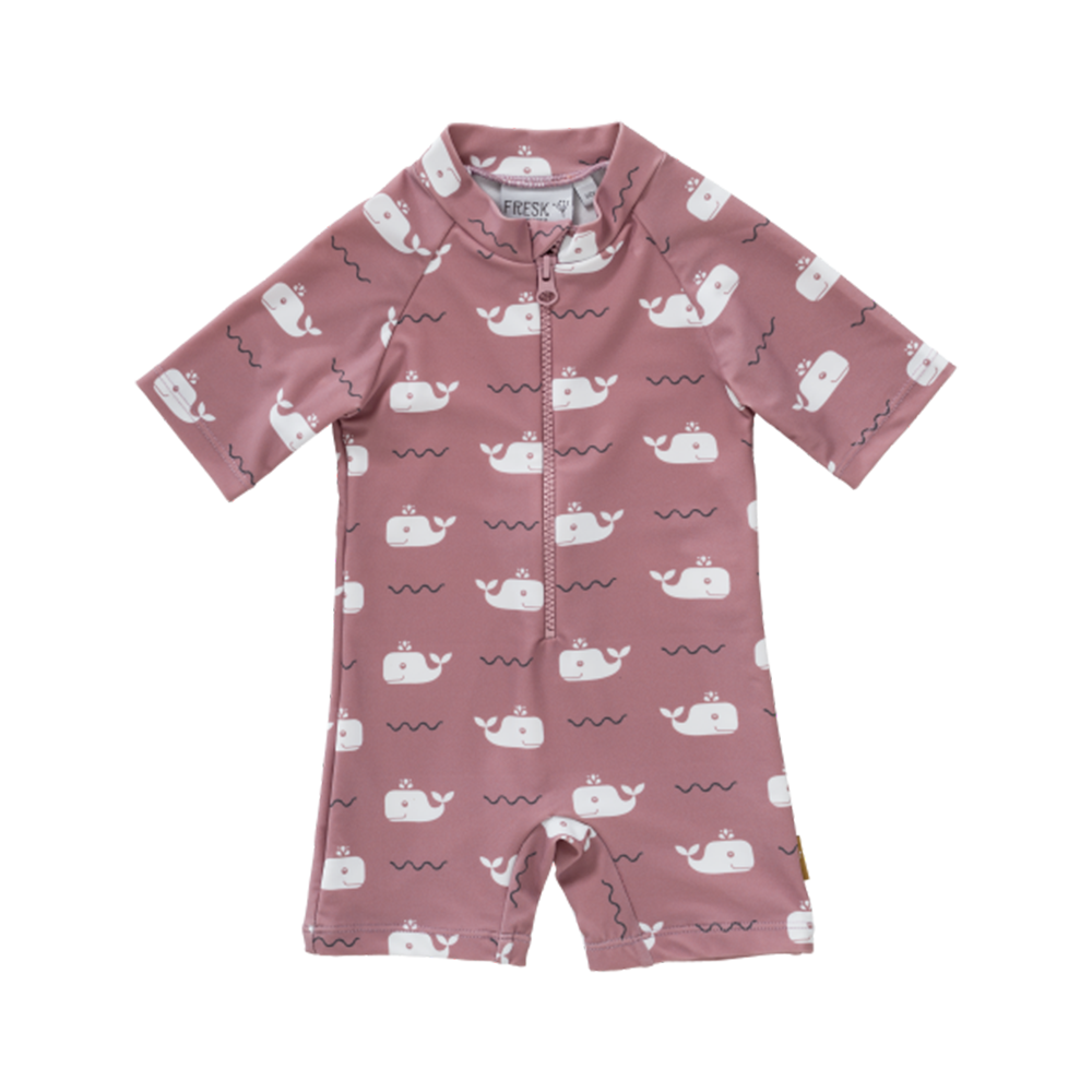 Fresk Fresk Swim UV Suit Whale Ash Rose Swimwear