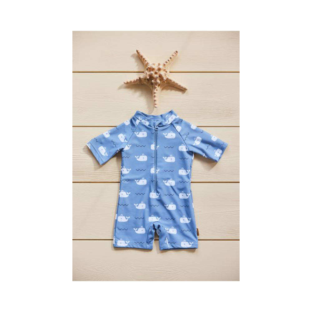 Fresk Fresk Swim UV Suit Whale Blue Fog Swimwear