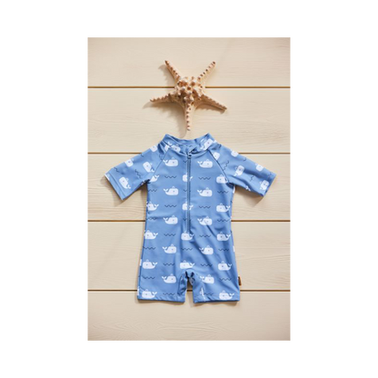 Fresk Fresk Swim UV Suit Whale Blue Fog Swimwear
