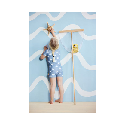 Fresk Fresk Swim UV Suit Whale Blue Fog Swimwear