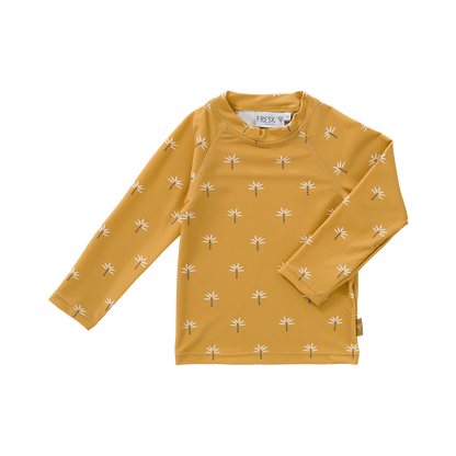 Fresk Fresk Swim UV Top longsleeve Palmtree Ochre Swimwear