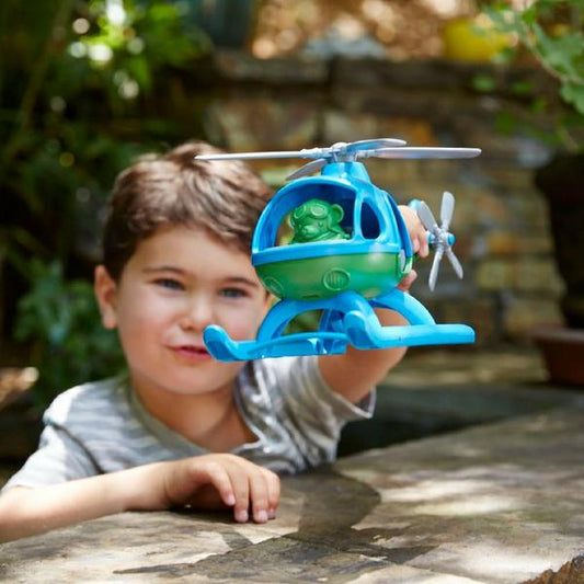 Green Toys Green Toys - Helicopter (Blue) Transportation
