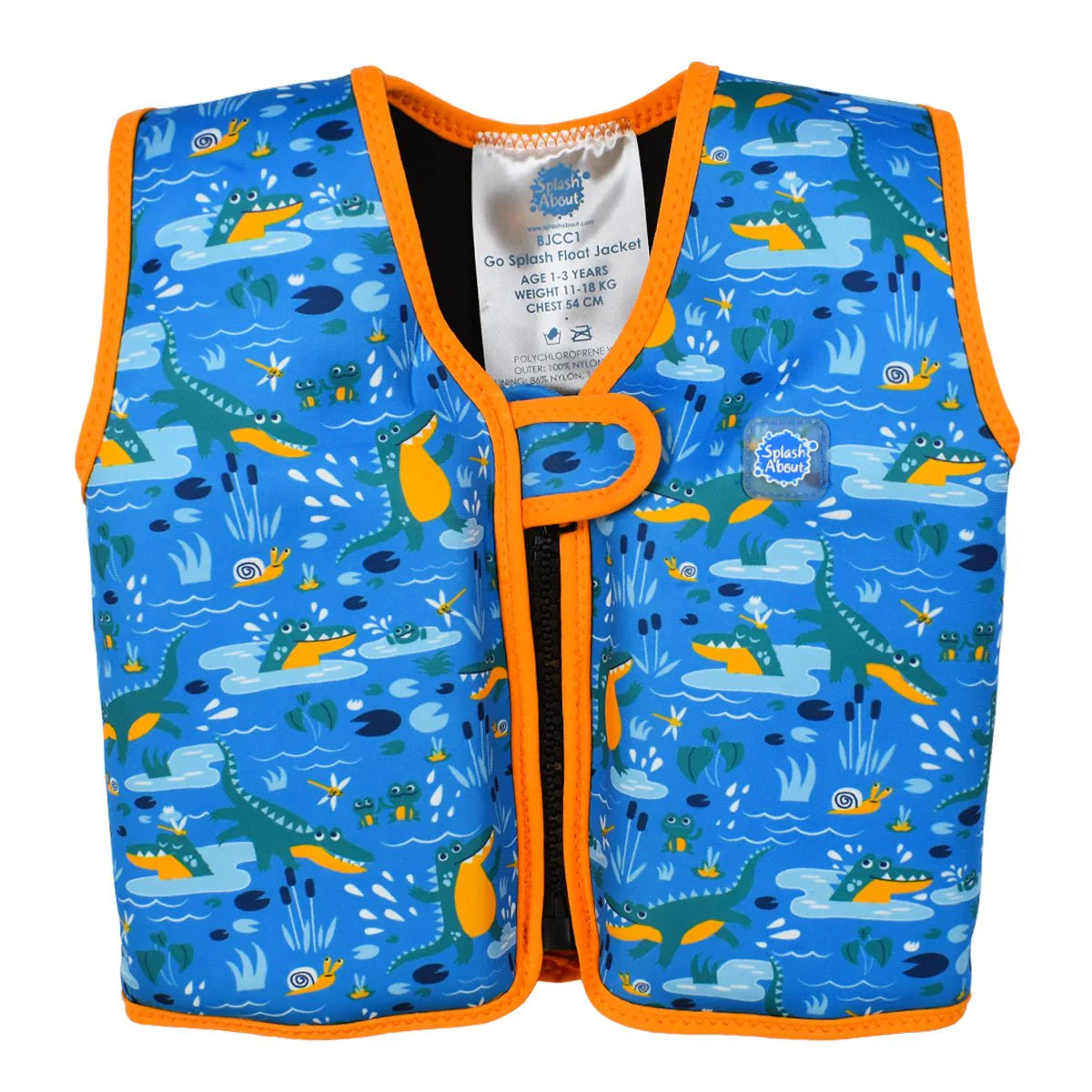 Splash About Splash About - Go Splash 8 Piece Float Jacket (Croc Creek) Swimwear