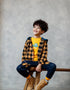 Hooded Plaid Shirt Jacket