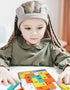 Leo & Friends Leo and Friends - L Shape Matching Game Wooden Toy