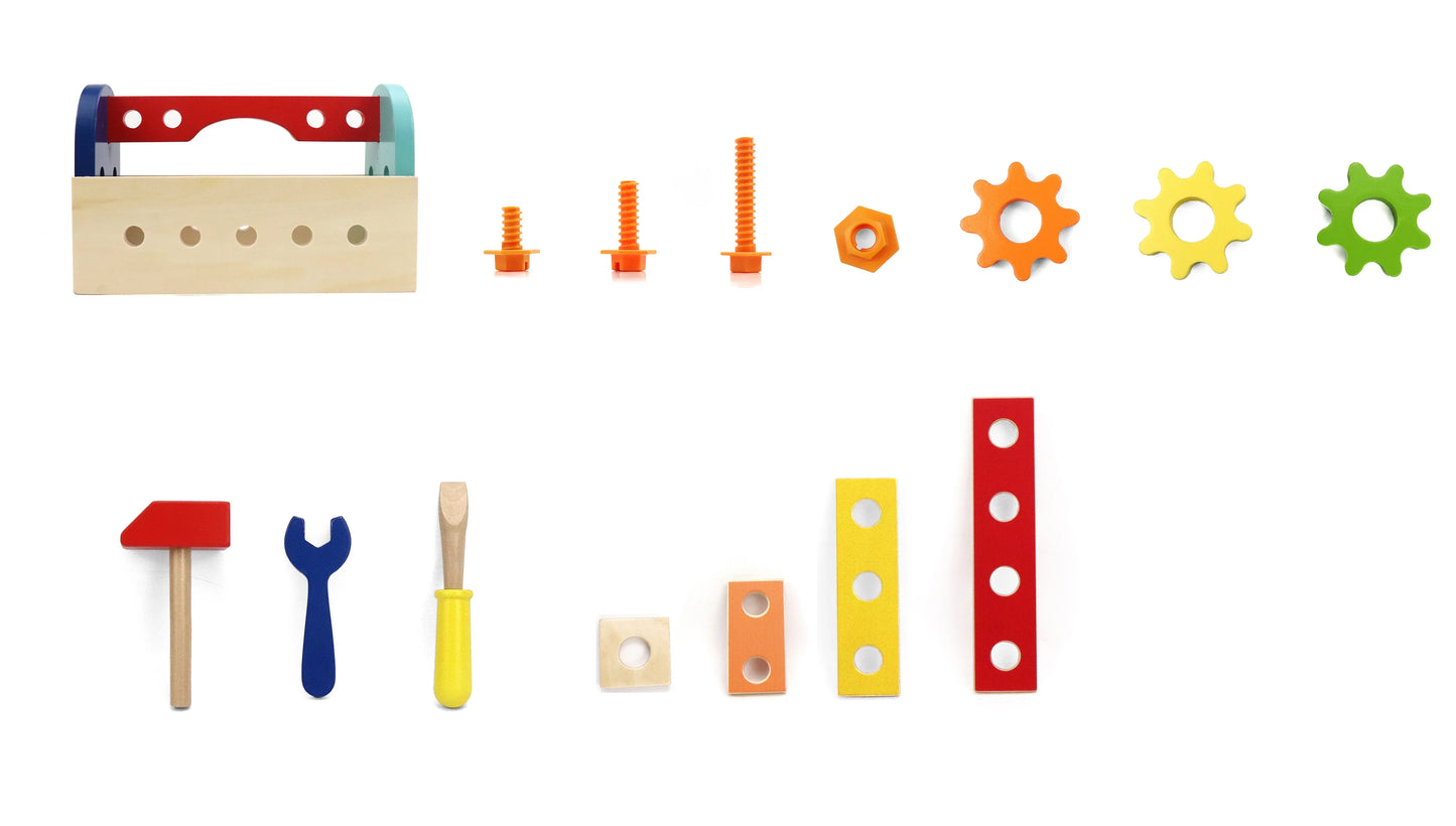 Leo & Friends Leo & Friends - "My First Tool" Box Wooden Toy