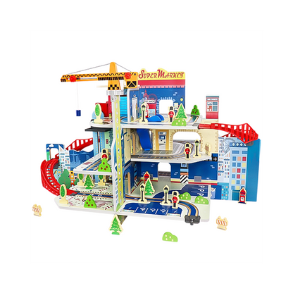 Leo & Friends Leo & Friends - London Railway Station Wooden Toy
