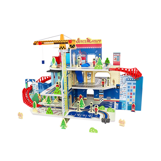 Leo & Friends Leo & Friends - London Railway Station Wooden Toy