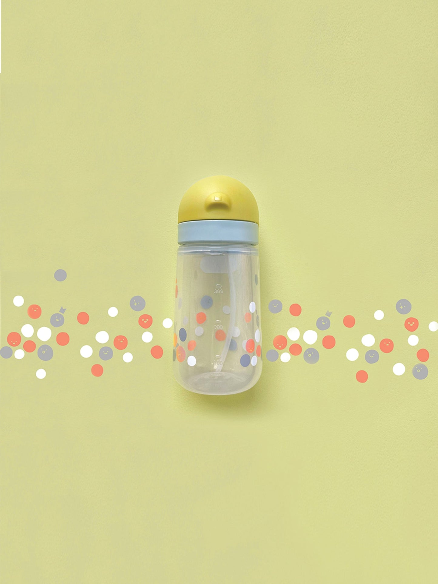 Matt Kid Straw Bottle - Lemon & Mojito + Boba