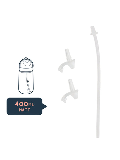 Matt Replacement Kid Straw - Clear