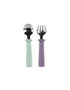Nana Spoon And Fork Set- Mojito + Purple