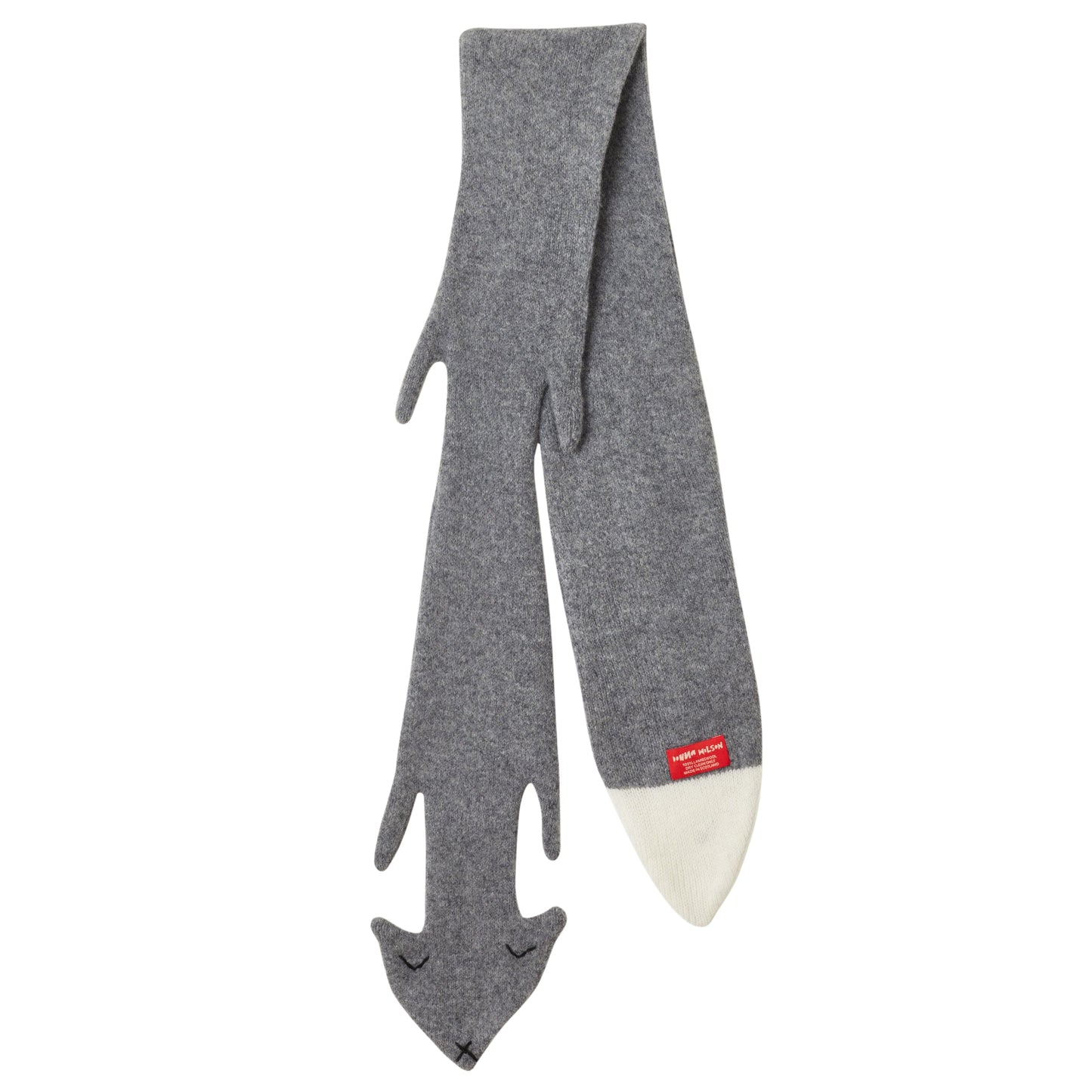 Donna Wilson Donna Wilson Fox Scarf - Grey Scarf