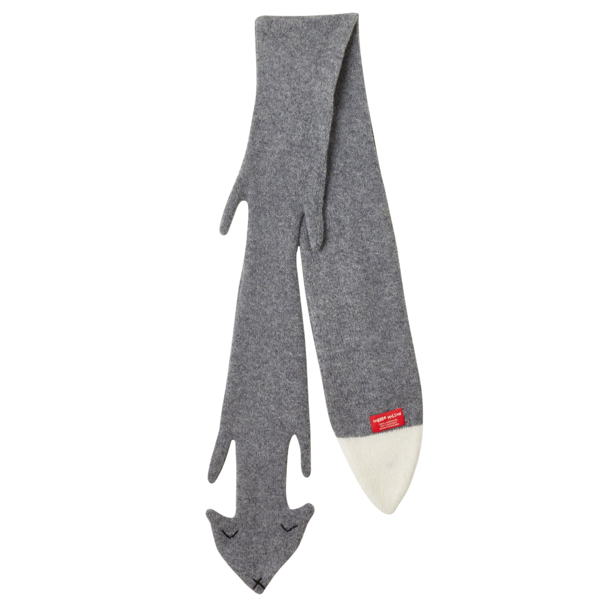 Donna Wilson Donna Wilson Fox Scarf - Grey Scarf