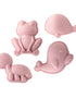 Scrunch Scrunch - Sand Mould Set (Old Rose) Beach Toys