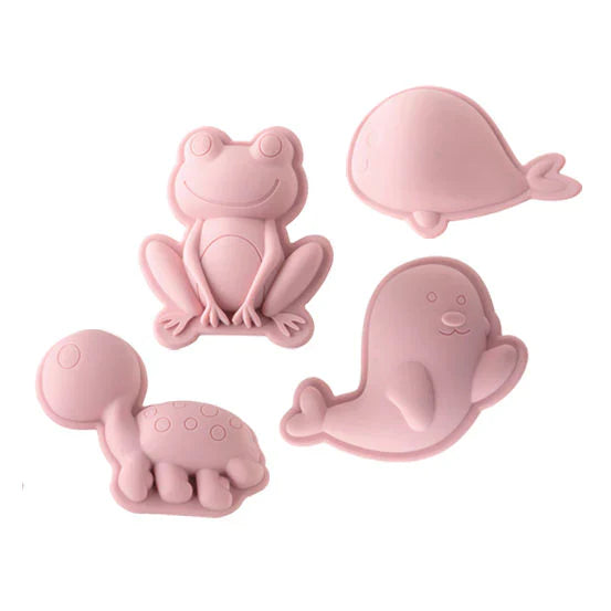 Scrunch Scrunch - Sand Mould Set (Old Rose) Beach Toys