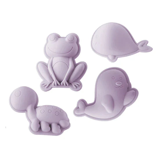 Scrunch Scrunch - Sand Mould Set (Pale Lavender) Beach Toys