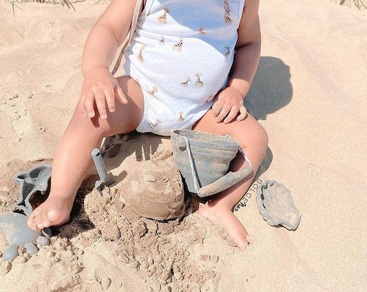 Scrunch Scrunch - Seedling Pot with Trowel (Spearmint) Beach Toys