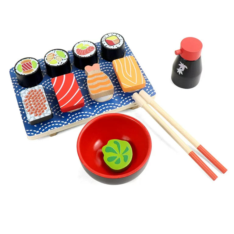 Leo & Friends Leo & Friends - Sushi Set Wooden Toy