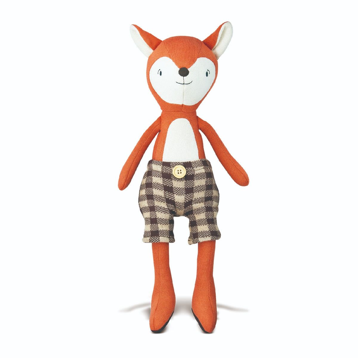 Apple Park Apple Park - ORGANIC KNIT PLUSH - Fox Soft toys