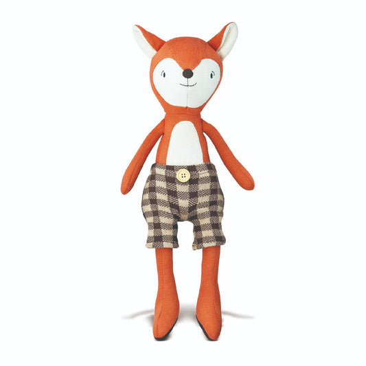 Apple Park Apple Park - ORGANIC KNIT PLUSH - Fox Soft toys