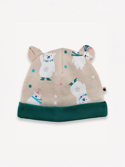 Bear-Print Hat