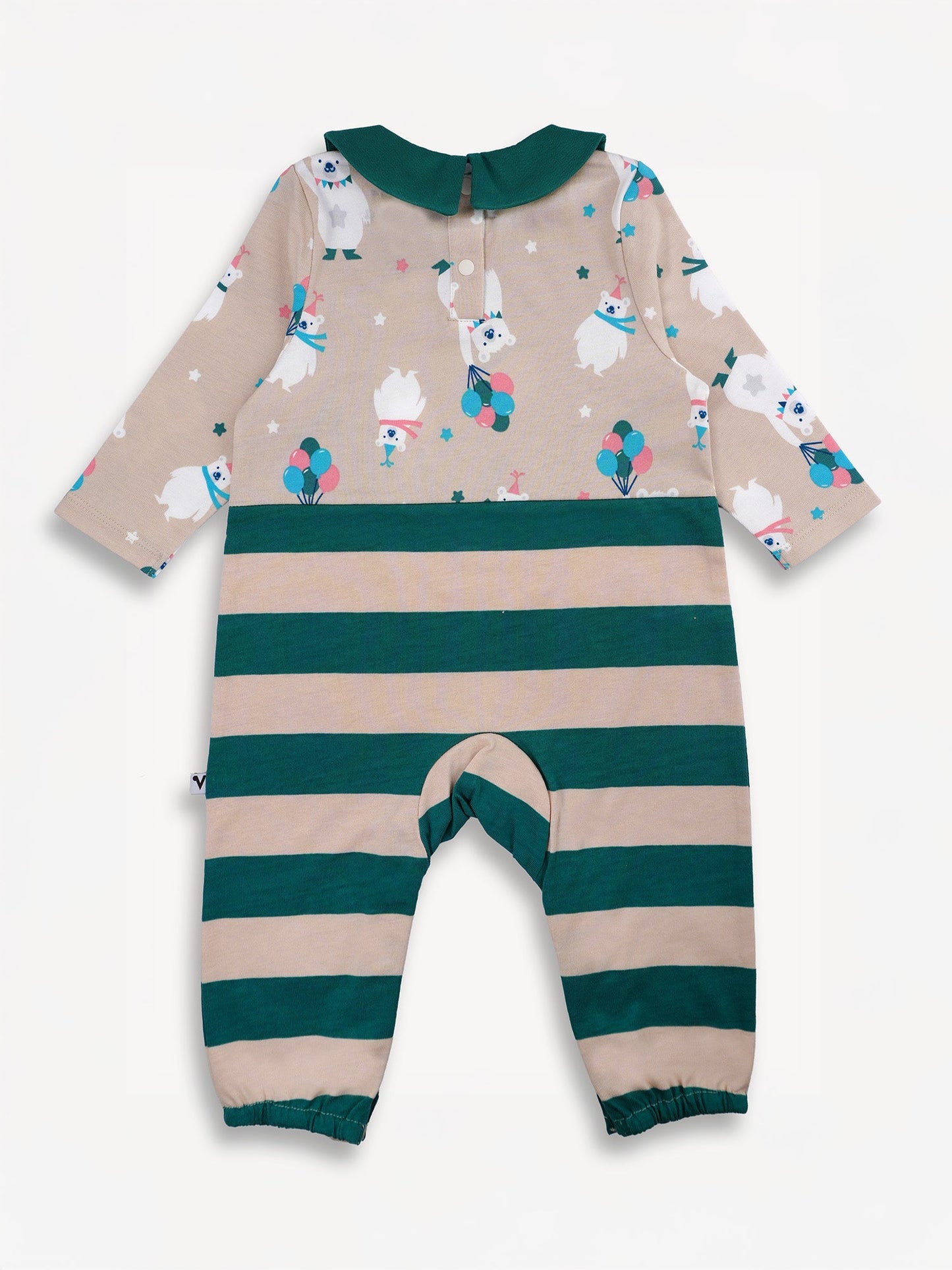 Bear Two-Tone Romper