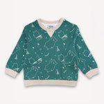 Bear-Print Sweatshirt