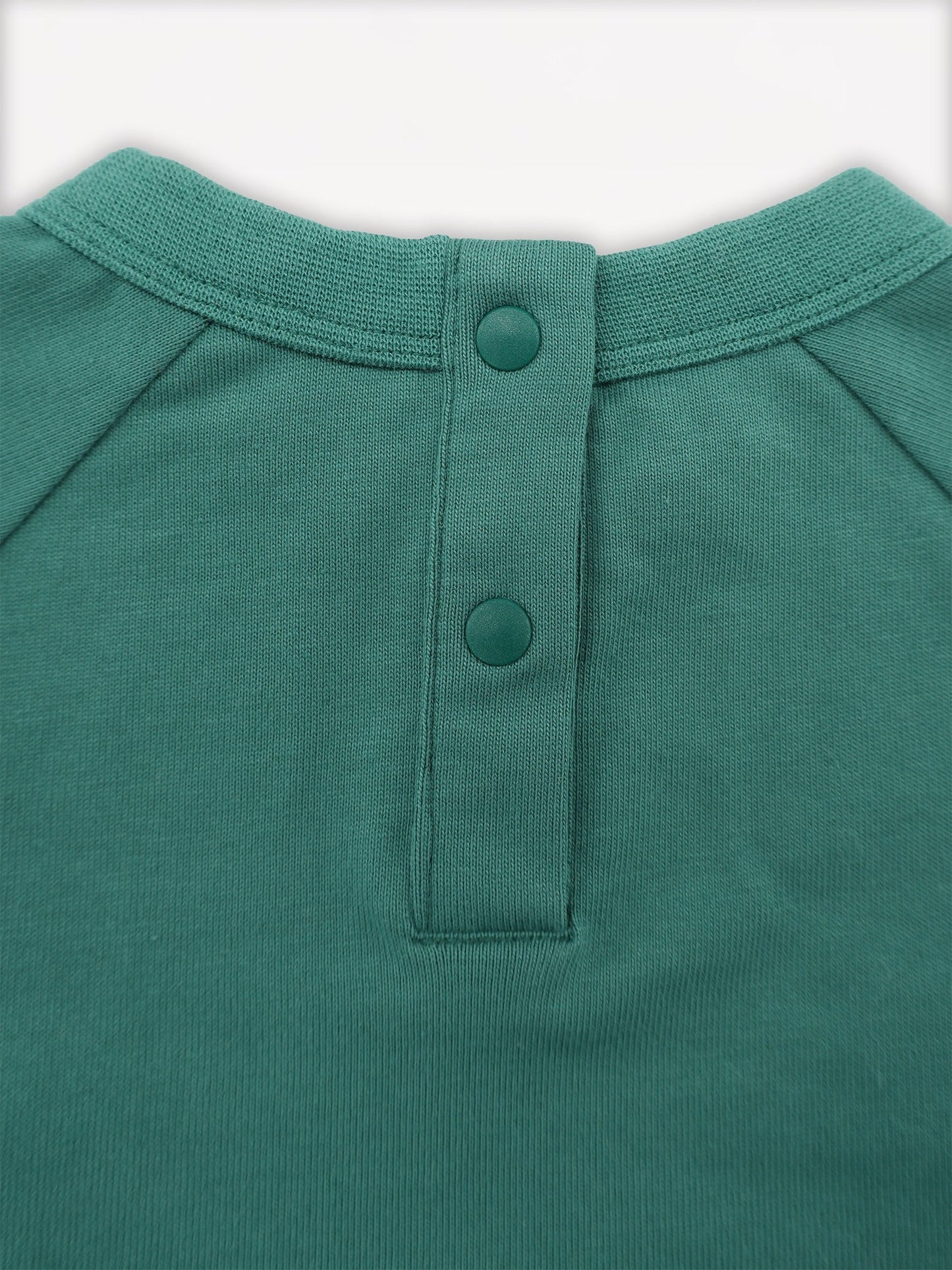 Bear-Print Raglan Sleeve  Tee