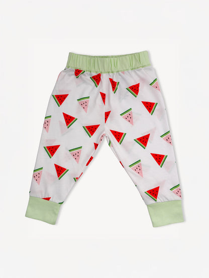 Baby Watermelon Print Clothing Set