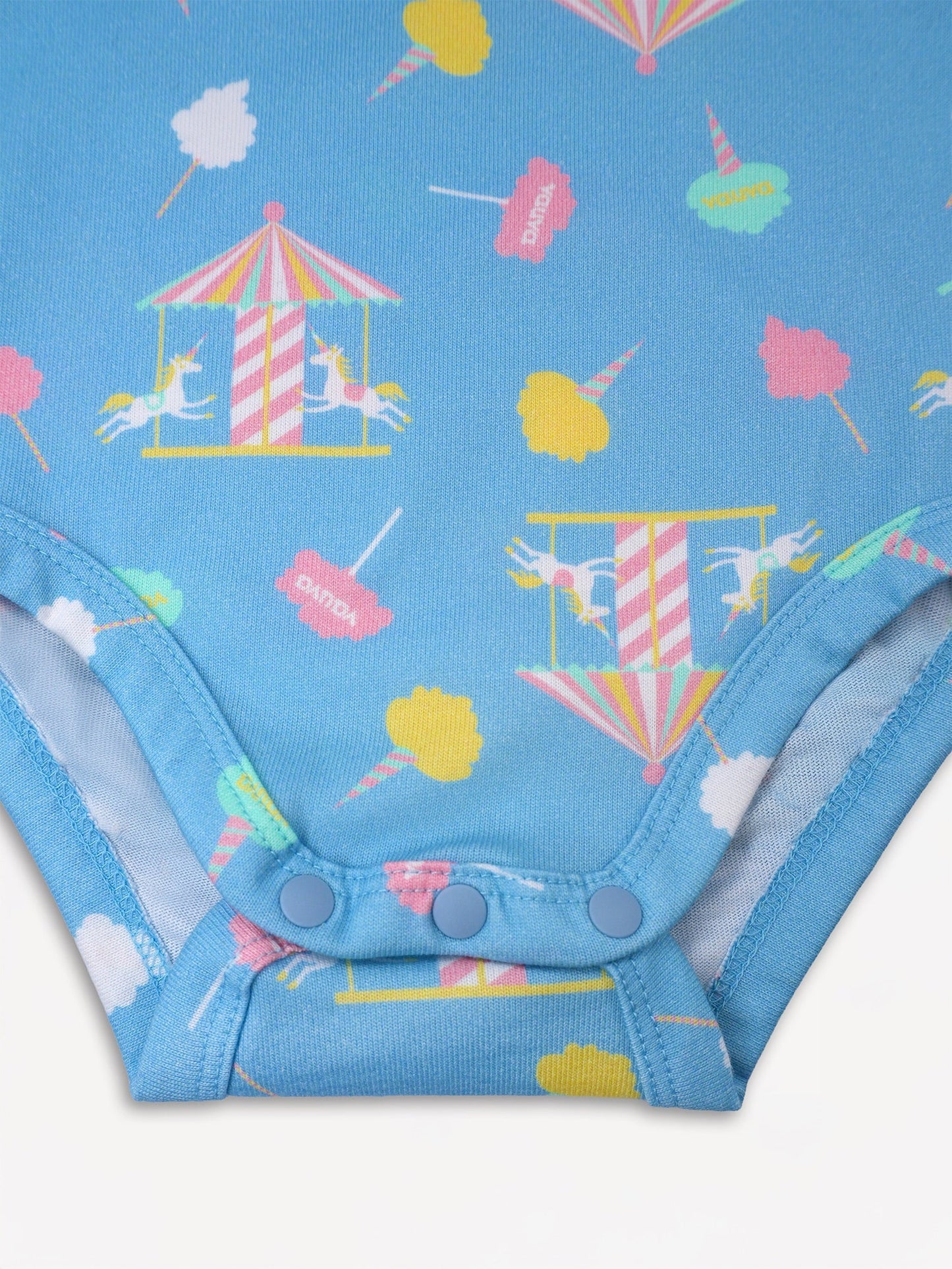 Unicorn-Print Bodysuit