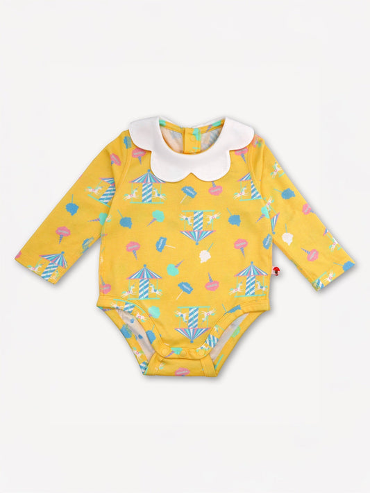 Unicorn-Print Bodysuit