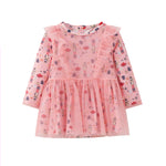Nutcracker-Print Layered Dress