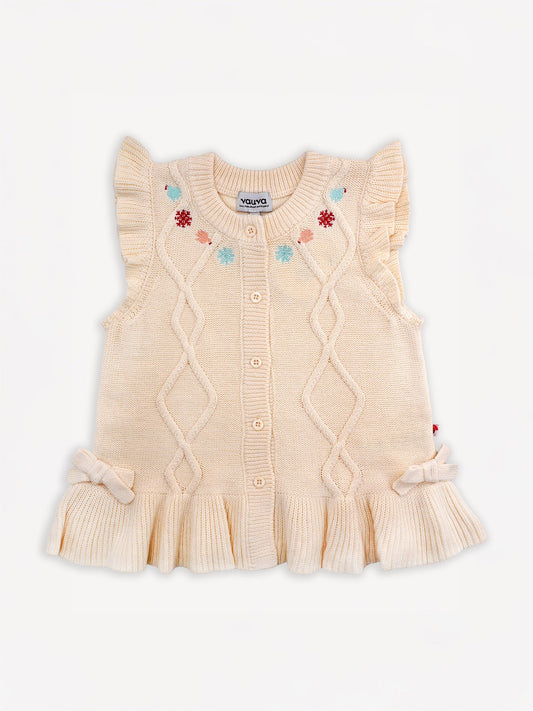 Cable Knitted Vest