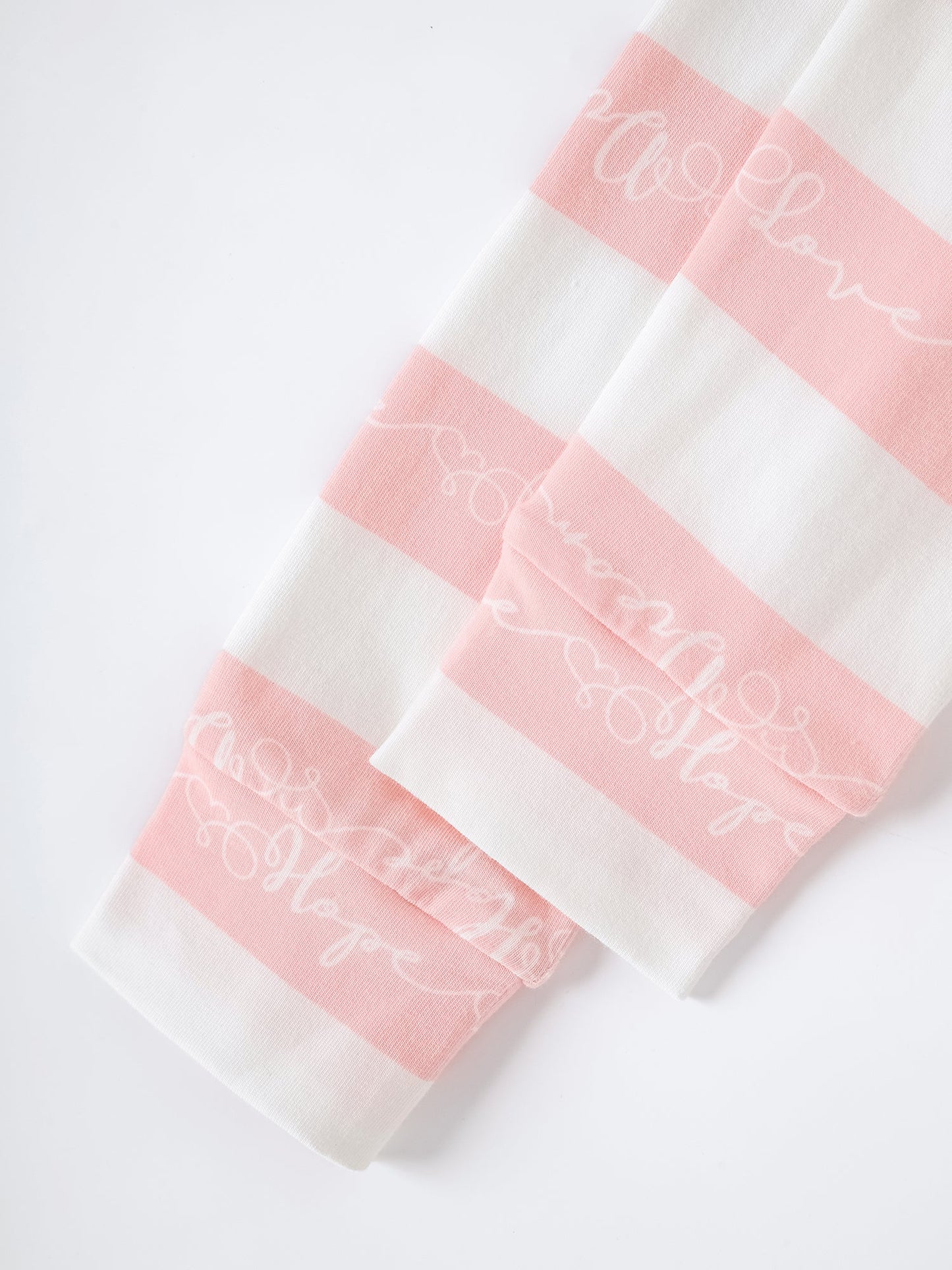 Baby Short Sleeve Stripes Bodysuit And Leggings Set