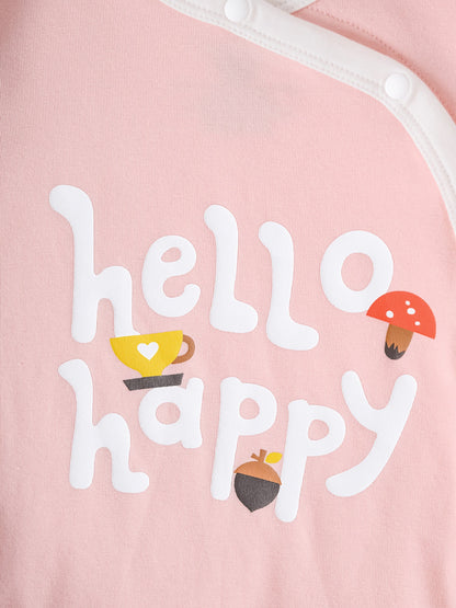 Baby Short Sleeve Stripes Bodysuit And Leggings Set